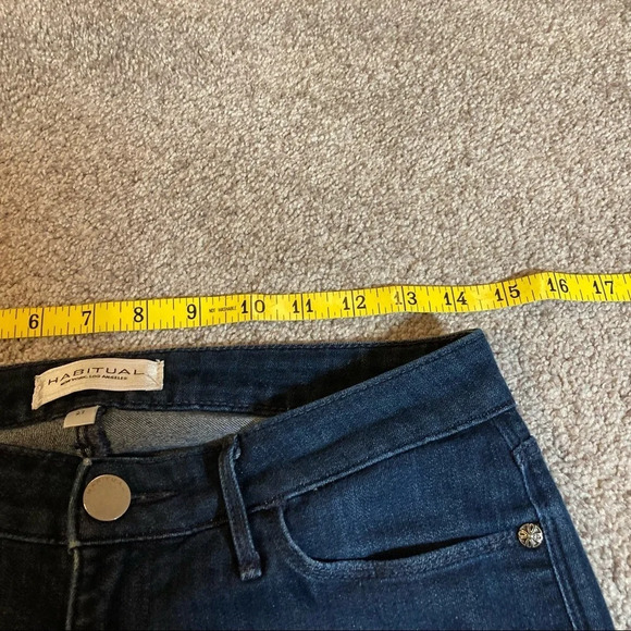 Habitual Dark Wash Slim Fit Jeans 27 - Picture 5 of 15